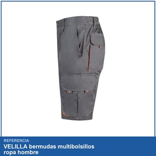 VELILLA bermudas multibolsillos ropa hombre