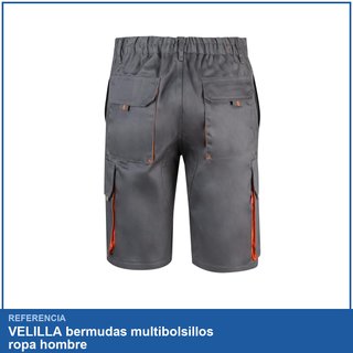 VELILLA bermudas multibolsillos ropa hombre