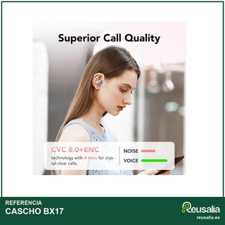 Auriculares Bluetooth 5.3 CASCHO impermeables