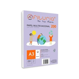 Ofituria folios A3 papel blanco 120gr 100 hojas