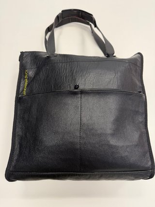 Bolso Mandarina Duck Negro Piel