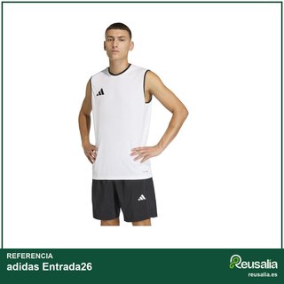 Adidas camiseta hombre sin mangas Entrada26