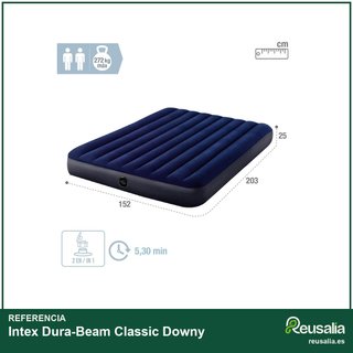 Intex Dura-Beam Classic Downy colchón hinchable