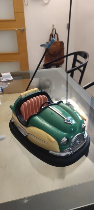 Coche de choque vintage