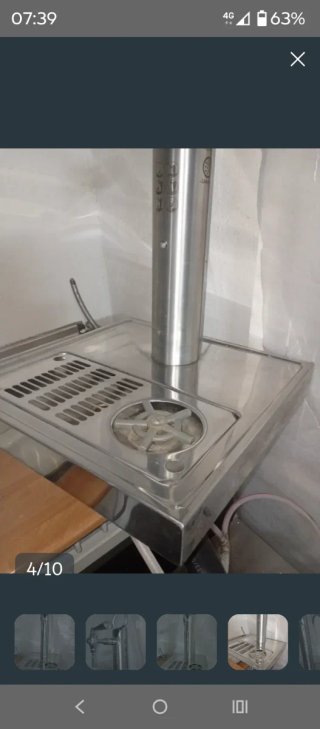 Grifo de cerveza con equipo