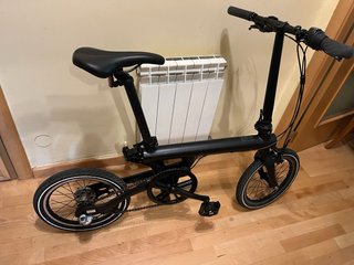 Bicicleta Paseo Plegable Negra