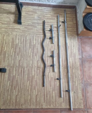Gimnasio Completo: Mancuernas y Discos