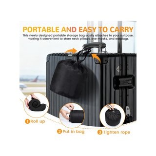 Almohada viaje cuello espuma viscoelástica con
