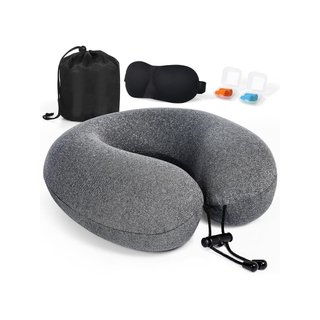 Almohada viaje cuello espuma viscoelástica con