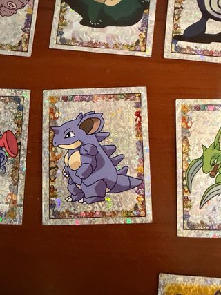 Cromos Pokémon Brillantes Merlin