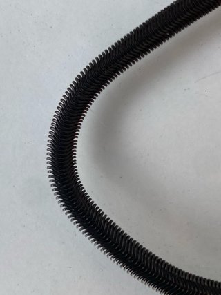 Bracciale in acciaio nero