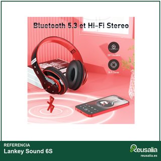 Lankey Sound 6S Auriculares inalámbricos Bluetooth