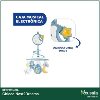 Chicco Next2Dreams móvil para cuna luz música