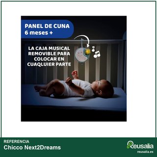 Chicco Next2Dreams móvil para cuna luz música