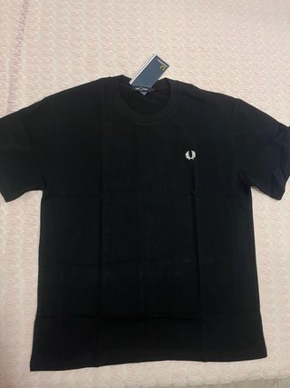 Camiseta Fred Perry Negra Talla L