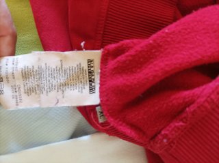Felpa con cappuccio Napapijri rossa