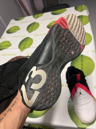 Zapatillas Jordan Super Fly Rojas y Blancas