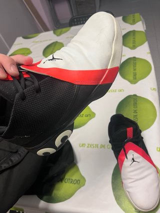 Zapatillas Jordan Super Fly Rojas y Blancas