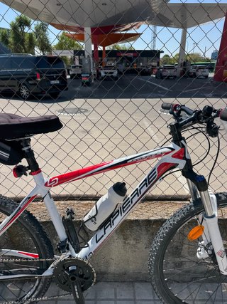 Bicicleta Lapierre Blanca y Roja