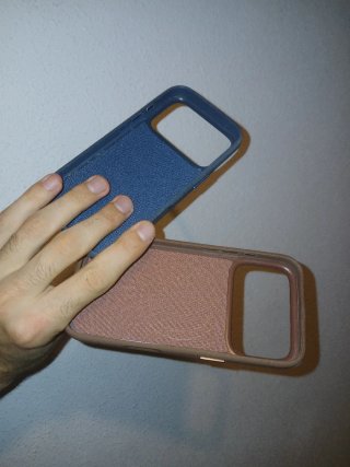Fundas Móvil con Tarjetero (Marrón y Azul)