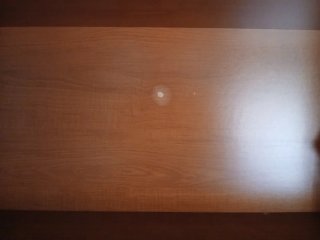 Mueble de salón madera y cristal