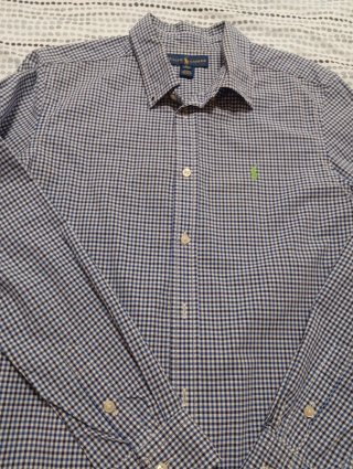 Camisa Polo Ralph Lauren cuadros joven