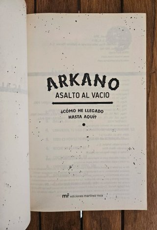 Libro: Asalto al vacío - Arkano