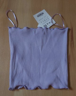 Nuevo Pull&Bear Top Lila Talla S