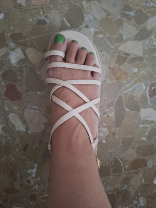 Sandalias Stradivarius Beige