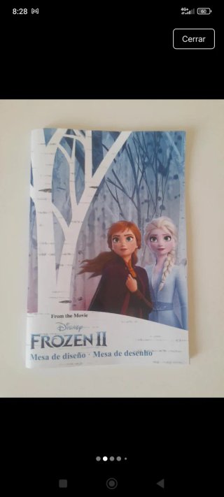 Mesa de diseño Frozen II Educa