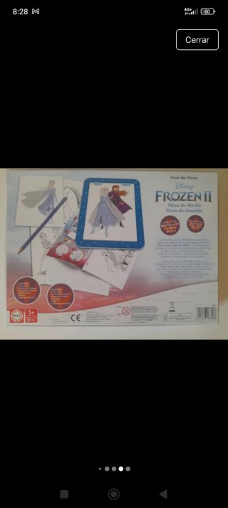 Mesa de diseño Frozen II Educa