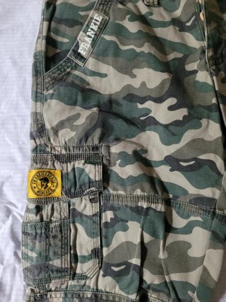 Pantaloni Corti Uomo Frankie Garage Camouflage