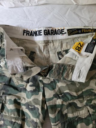 Pantaloni Corti Uomo Frankie Garage Camouflage