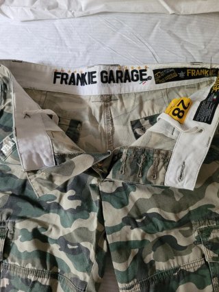 Pantaloni Corti Uomo Frankie Garage Camouflage