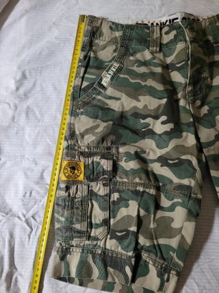 Pantaloni Corti Uomo Frankie Garage Camouflage
