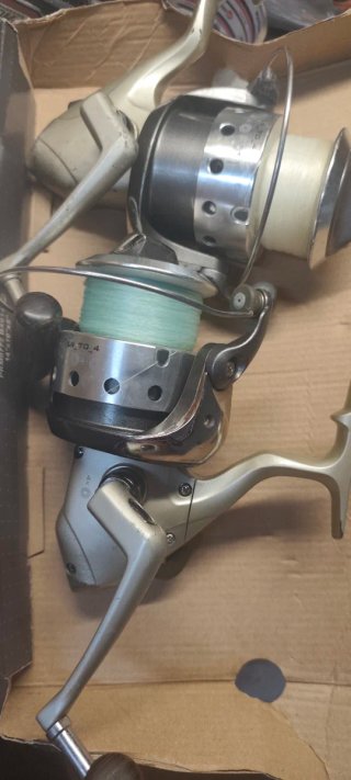 6 Carretes de pesca