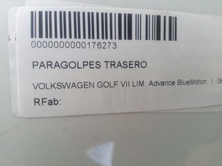 PARAGOLPES TRASERO VOLKSWAGEN GOLF VII LIM. Advance BlueMotion