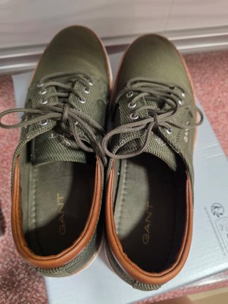 Zapatillas Gant Hombre Marrón/Verde