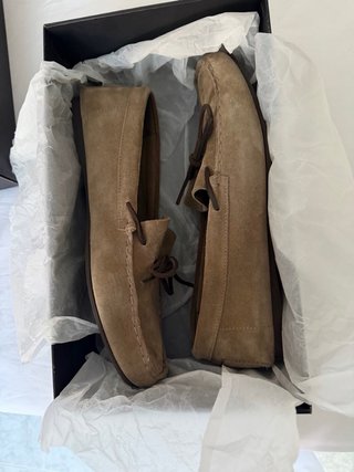 Mocasines de piel hombre talla 43