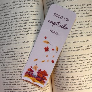 Marcapáginas otoño