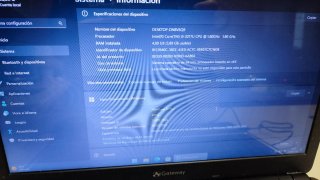 Ordenador portátil Gateway i3 Windows 11 + Office