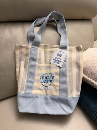 Borsa mini Trader Joe's a righe