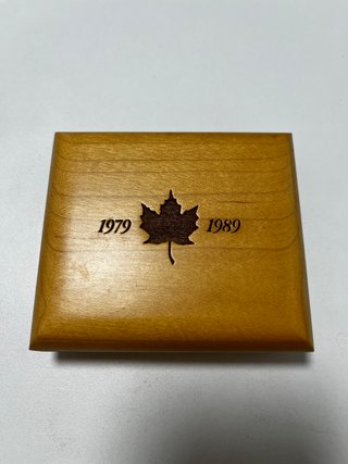 Onza Plata Pura Canadiense 5 Dólares