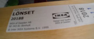 Somier LÖNSET IKEA 90x200cm