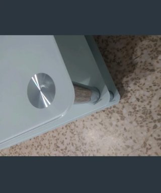Mesa cristal y metal 90x50x54