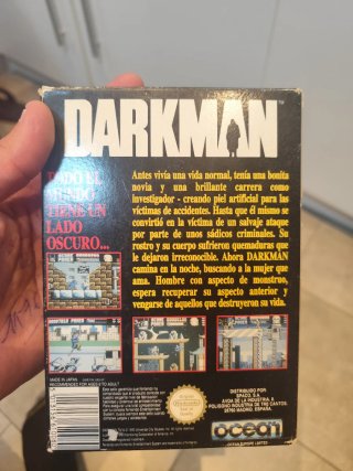 Darkman Nintendo NES Juego