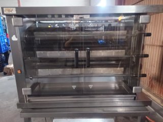 Máquina de pollos a l'ast