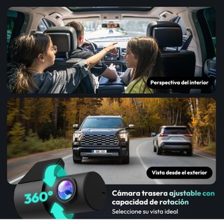 Dash Cam Botslab 4K Delantera y Trasera