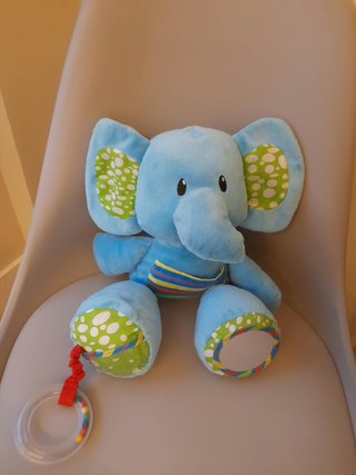 23#Peluche Bebé Vip Elefante Blandito Actividades
