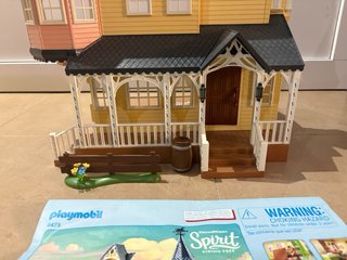 Lote Playmobil Spirit casa